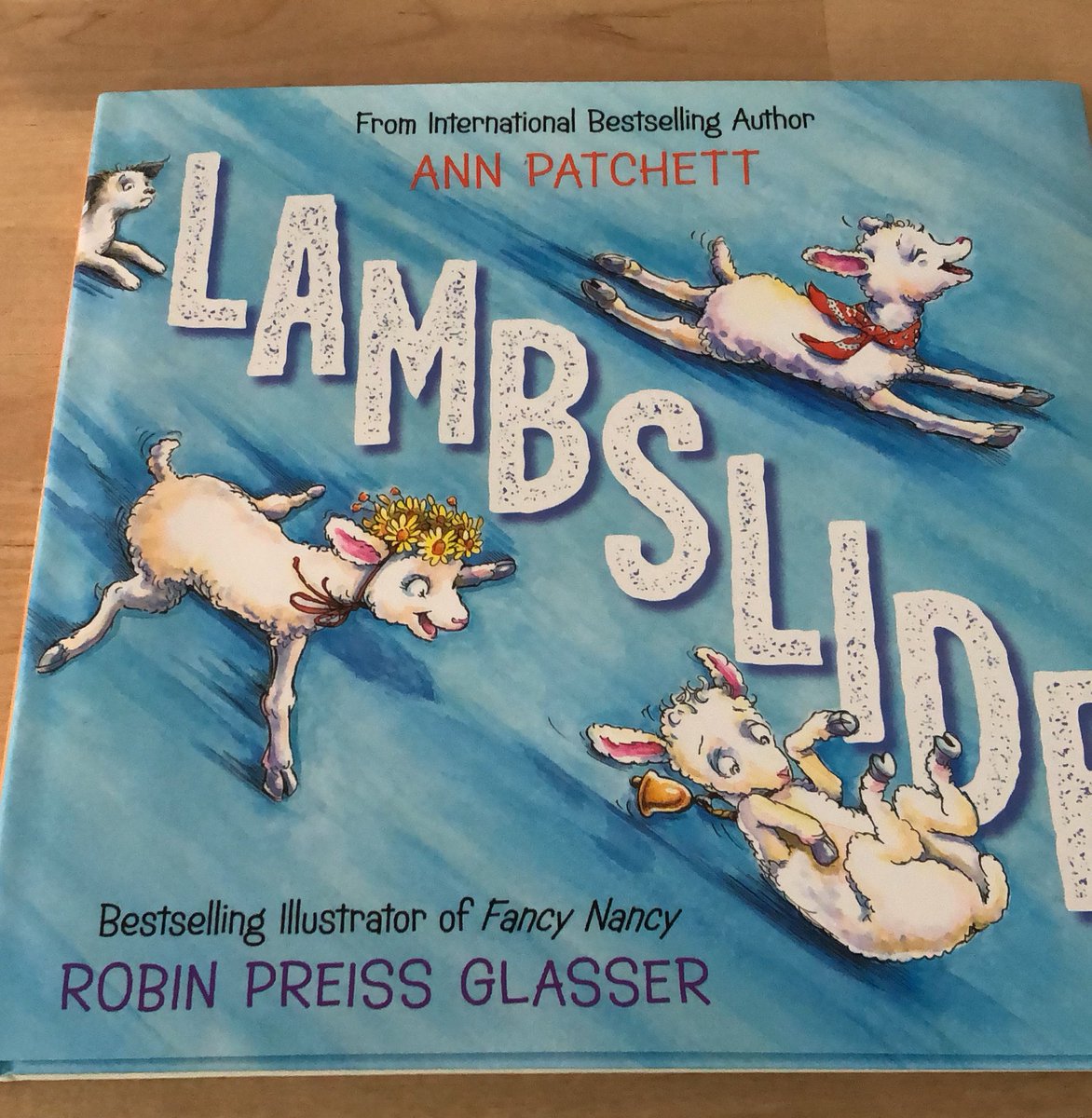 Thank you @ParnassusBooks1 for sending Ann Patchett’s first kids book. Can’t wait to share it with my little buddies. #Lambslide #readearlyandoften