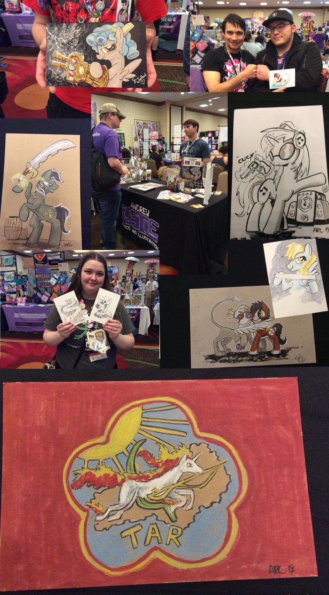 LytletheLemur's tweet photo. Thank you everyone for a successful Everfree Northwest, it was alot of fun and I was blown away by the support for my work.
Again Thank You!
#lytlelemurart #everfreenortwest2019 #Brony #ponyoc #littlepartycomics #cozyglowmlp #infinitygauntlet #vinylscratchmlp #SunniWestbrook https://t.co/jTI0Sz39JI