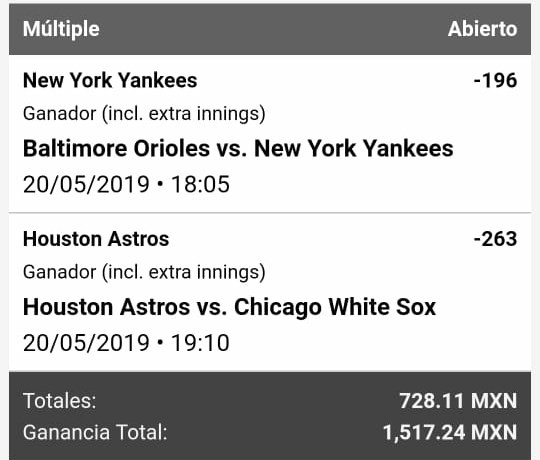 ProfPicks's tweet image. Parlay de hoy! Like si sigues al Profesor / Today's parlay! Like if you follow the Professor 📐✏️