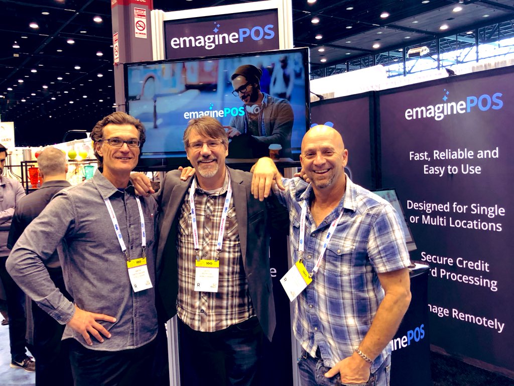 Exploring technologies at the #NationalRestaurantShow for <a href="/worldwrapps/">World Wrapps 2.0</a> and loved what we heard from the founder and CEO of <a href="/EmaginePOS/">EmaginePOS 800-348-5030</a> and <a href="/SpotOn/">SpotOn</a>