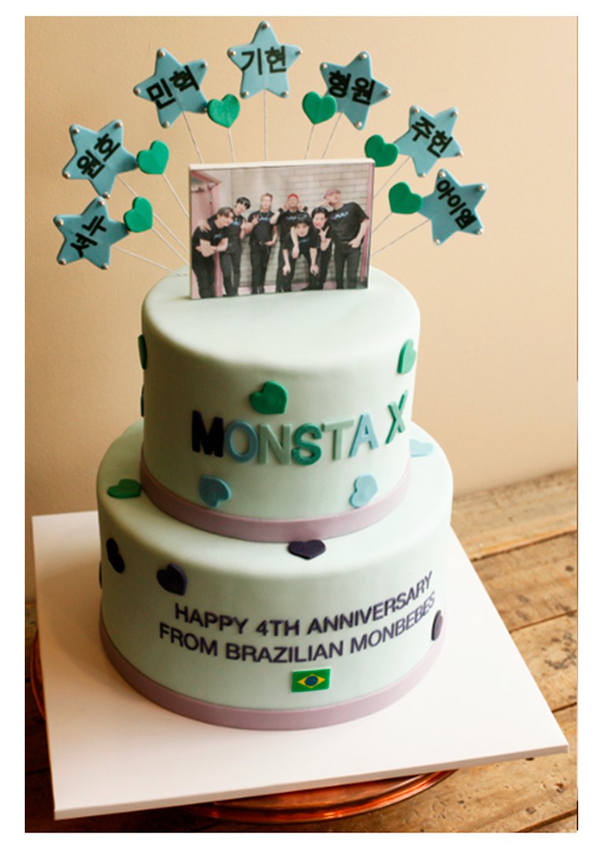 HooMonstaXBR's tweet photo. [🎂🇧🇷] O projeto para o 4° aniversário do MONSTA X foi concluído com sucesso e aqui está o resultado final!! 😍🎉 Muito obrigada a cada um dos Monbebes e fanbases/fanpages que tornaram esse projeto possível~ 💕

#4YearsWithMonstaX #MONSTA_X #MONSTAX #몬스타엑스 @OfficialMonstaX https://t.co/aZEDUj7G4N
