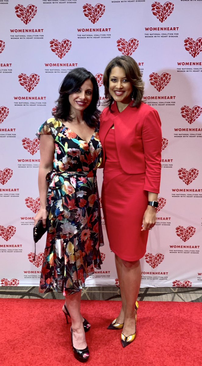 It’s always special to emcee an event with ❤️! Celebrating the work of @WomenHeartOrg and their efforts to help women survive and thrive. Congrats to @drtaranarula & the other honorees at tonight’s #WengerAwards. @CBSThisMorning @wusa9 ❤️ #WomensHeartHealth