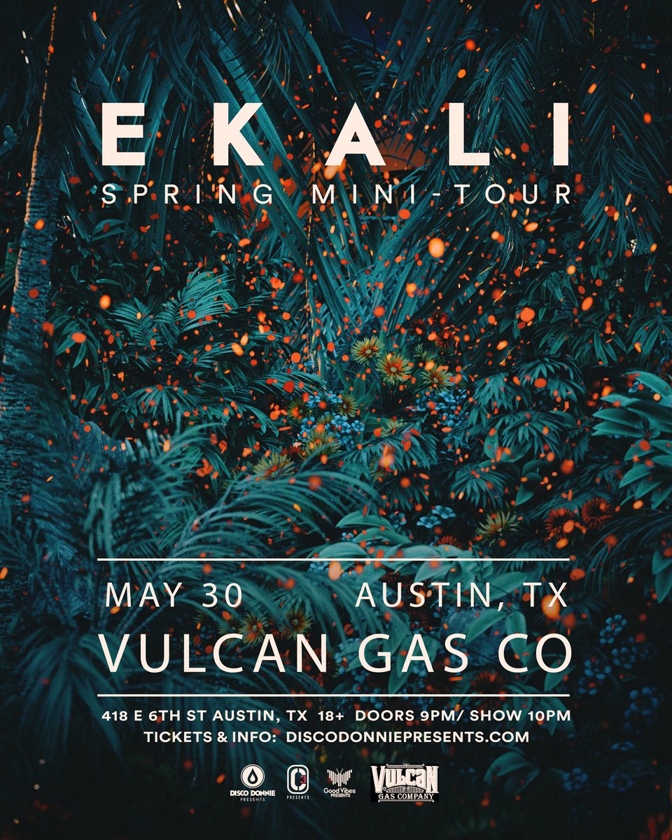 ⚡️ T I C K E T G I V E A W A Y ⚡️ Are you a fan of @EkaliMusic? Follow the rules below for your chance to WIN a pair of tickets! • RT this post • Follow us • Tag a friend Tickets: bit.ly/ekaliatx