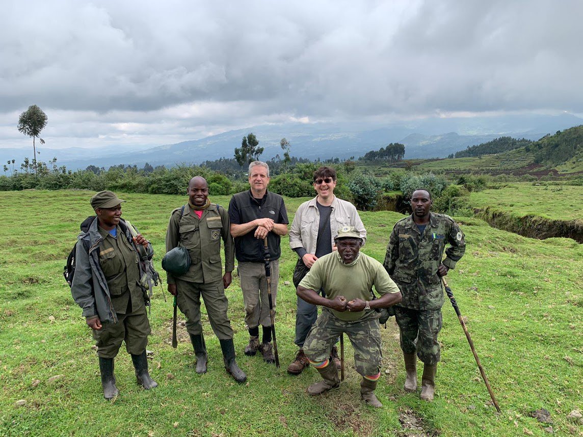 CSPAV Associate Director, Tony Giarrusso, and GTRI Senior Research Scientist, Matt Swarts, recently travelled to Rwanda to work with the Dian Fossey Gorilla Fund International on a project funded by the a Smithgall-Watts grant made available through the School of Biology.