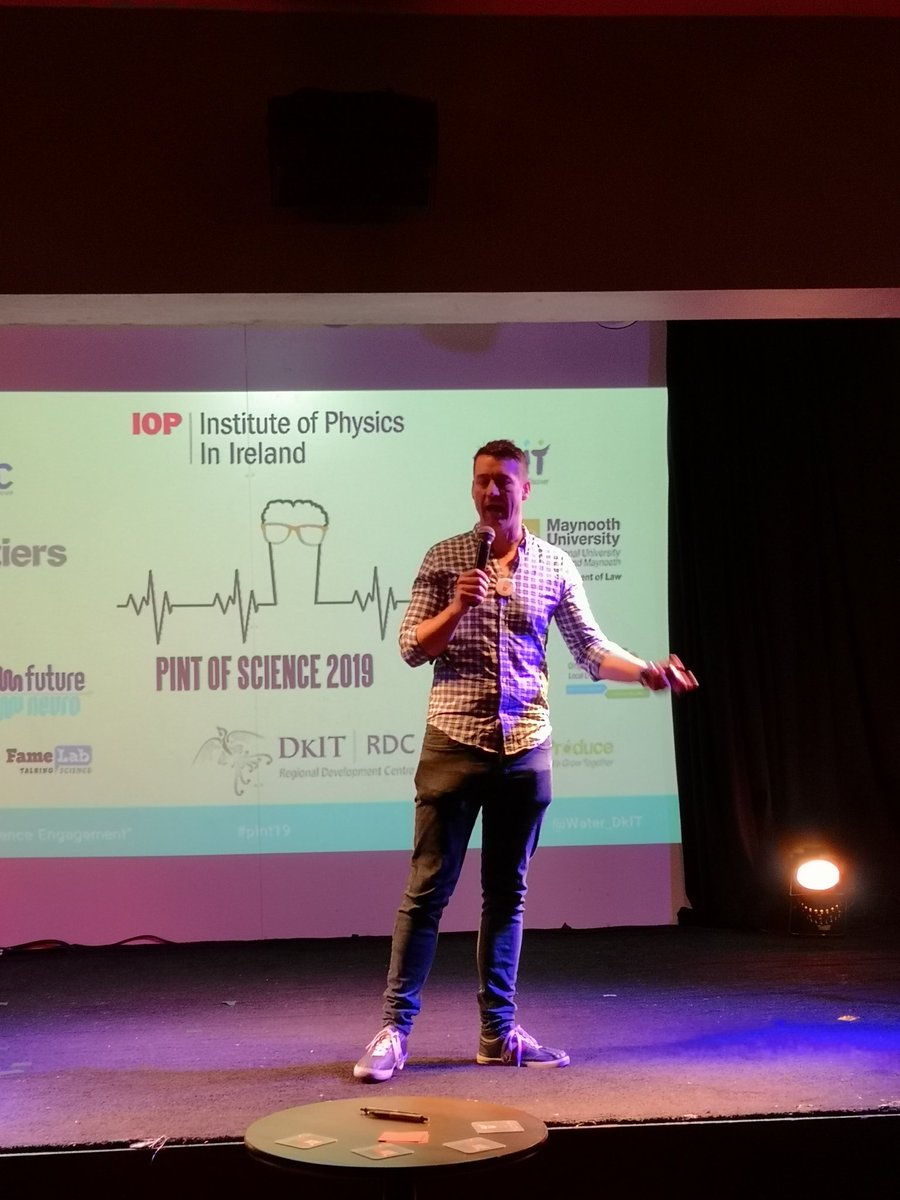 dkitscience's tweet image. @Water_DkIT launching the first @pintofscienceIE event in Dundalk #pintofscience #dkitscience
