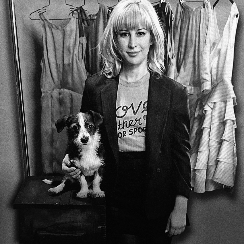 FireTheftProj's tweet photo. While she never intended to create a career in fashion, @rachelantonoff allowed herself to explore the possibility. “It seemed like it would be silly to not see where this goes. And then I did fall in love with it and realized this is what I want to do.” https://t.co/bTX164cabj https://t.co/MekKiNpFLZ