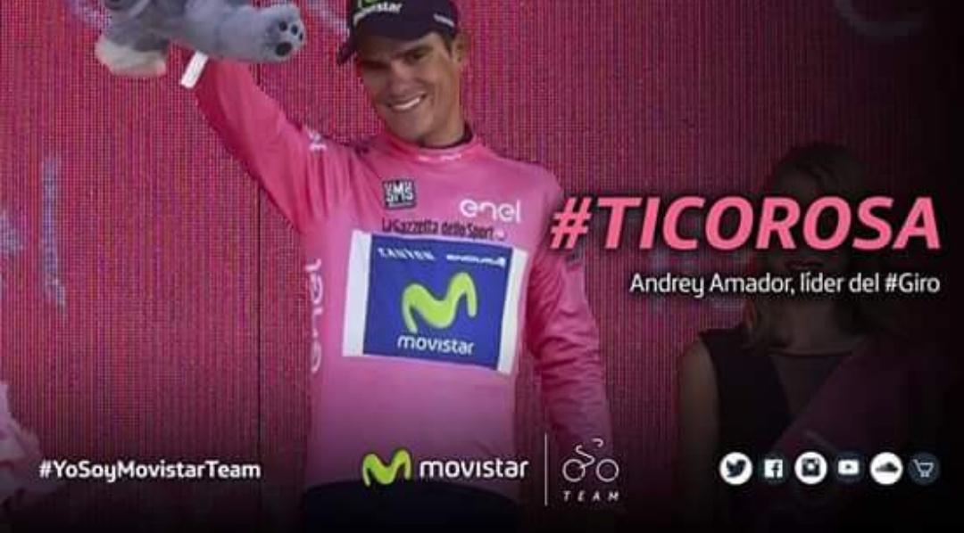 TraviersoL's tweet photo. Hoy Hace 3 años, Que Grande!!! #TicoRosa

@Andrey_Amador @Movistar_Team @giroditalia https://t.co/neJopvrbXD