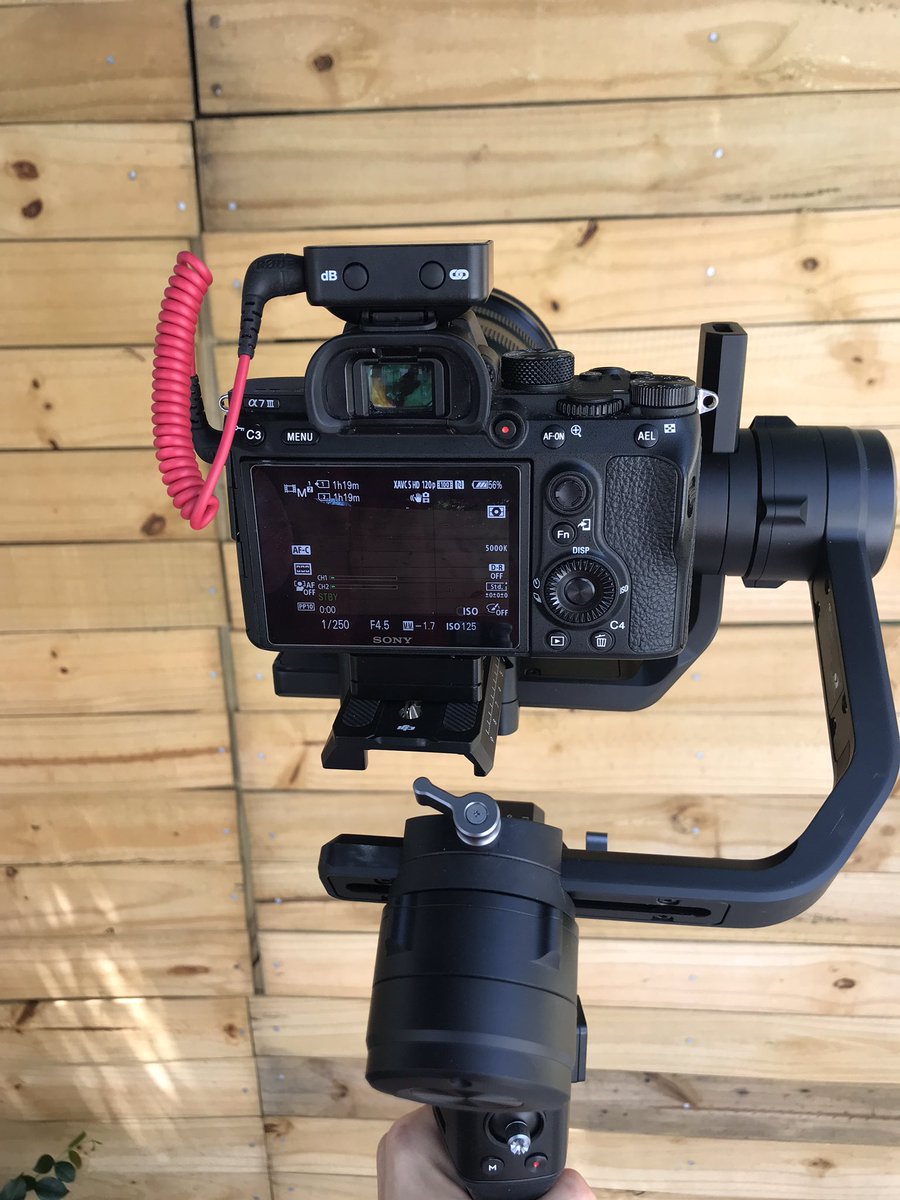 dylanhaskin_'s tweet image. This Rode Wireless Go mic works really well on a Ronin S. 👍🏼 @rodemics  @DJIGlobal @SonyAlpha #rodewirelessgo #djironins #sonya7iii