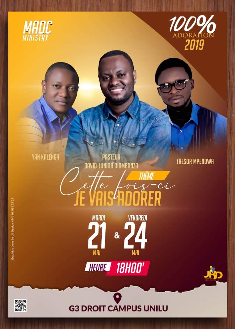 DavidJuniorDiam's tweet photo. VOICI COMMENT NOUS COMMENÇONS NOTRE SEMAINE DE #ABBA_CELEBRATION_LUSHI

#DEMAIN_MARDI21MAI
#JE_PRECHE_ET_ON_ADORE À #UNILU
#DETAILS_SUR_L_AFFICHE
#CAP_VERS_LE_26MAI2019
#SALLE_HORIZON
#KARIBU https://t.co/0RSt4j5BGd