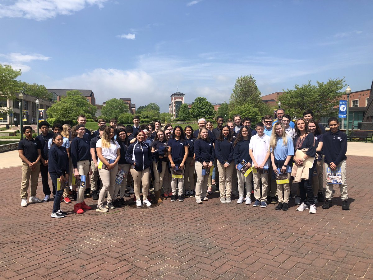 CCSU_Tours's tweet photo. Thank you Ansonia Middle School for starting off summer tour season with us! https://t.co/CmYZq84gPd