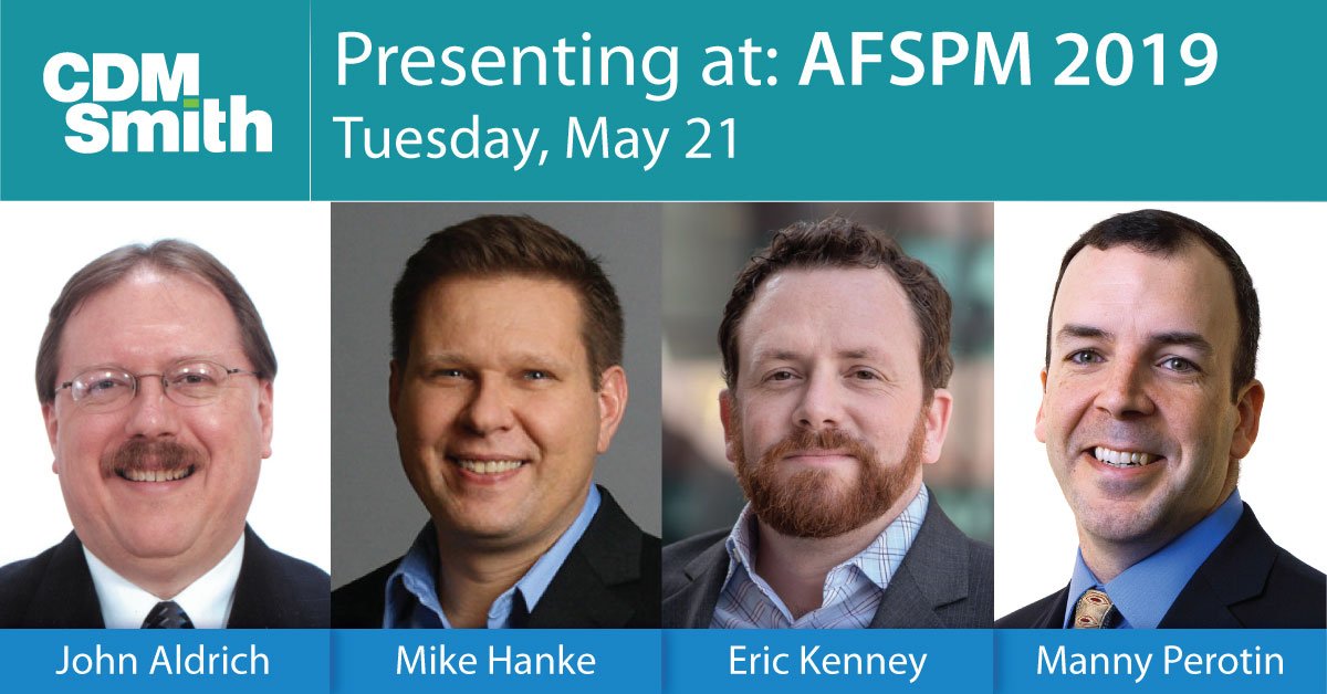 CDMSmith's tweet photo. Tomorrow at #ASFPM2019 we're showing how H. Harvey data betters FEMA risk MAP study, lessons learned with HMA applications and a solution for controlling the Cuyahoga River. Stop by our booth  308/310 during tonight's Exhibits Reception. Visit https://t.co/WGQxKJeyXv for details. https://t.co/Z79utgMlC1