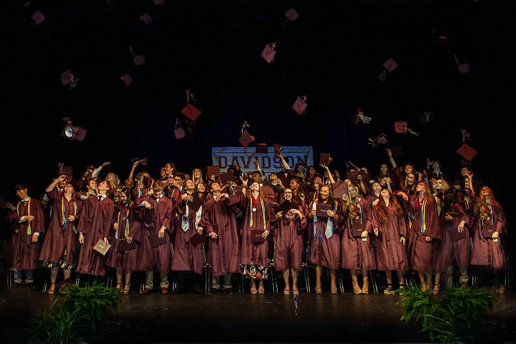 davidsonacademy's tweet photo. The Davidson Academy Class of 2019 was awarded more than $8.9 million in renewable scholarships -- the most in Davidson Academy history. 🎓 63 Seniors, 🎓 31 Different Colleges and Universities,🎓 15 States,
🎓 100% College Acceptance // #theDAWay #DAClassof2019 #BeBuildBecome https://t.co/KKvIxc5zgh