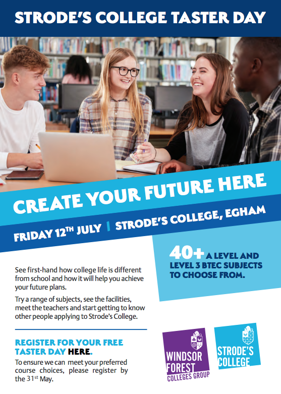 Strode's College tweet media