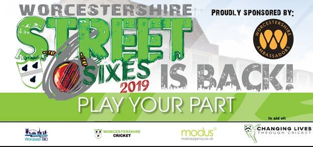 There is still time to get a team together for the #charity #cricket event of the Summer in #Worcester HIGH STREET. Confirmed teams include: <a href="/WorcAmbassadors/">Worcestershire Ambassadors</a> x2 @SanctuaryPR <a href="/Ringway_Worcs/">RingwayWorcs</a> x 2 <a href="/myworcester/">Worcester City Council</a> <a href="/HCRlaw/">HCR Law</a> <a href="/worcesternews/">Worcester News</a> <a href="/TDMapprentices/">The Development Manager (TDM)</a> #WorcestershireHour @Worcs_Cricket