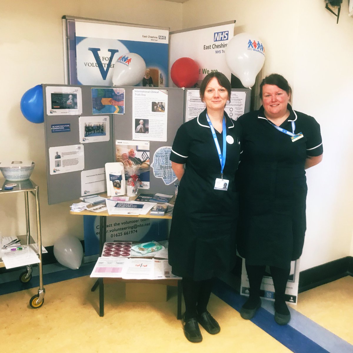Plenty of Interest in International Clinical Trials Day <a href="/EastCheshireNHS/">East Cheshire NHS Trust</a> Thanks to all the team for embracing evidence based practice to provide Quality patient care #TeamCNO