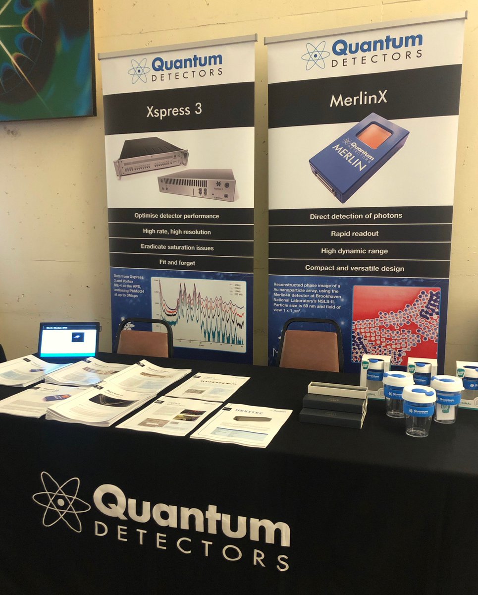 QDetectors's tweet photo. We're exhibiting at the NSLS-II Users' Meet! Drop by to chat all things Quantum! Oh, and pick up a reusable coffee cup! #Coffee #Science #BrookhavenLab #NSLSII https://t.co/6TLE1n54tb