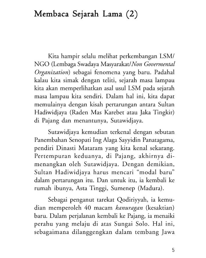santri_keliling's tweet photo. Klau kita membc lgi tulisn Gus Dur “Membaca Sejarah Lama 2” dlm buku Membaca Sejarah Nusantara, tentng kekalahan Sultan Hadiwidjaya, Jaka Tingkir dg Sutawidjaya. Kita diajrkn untuk menerima kenytaan agr tidk menjdi korbn nafsu kekuasaan belaka.
Kish ini msih relevan 
@AlissaWahid https://t.co/ivkhse9LO8