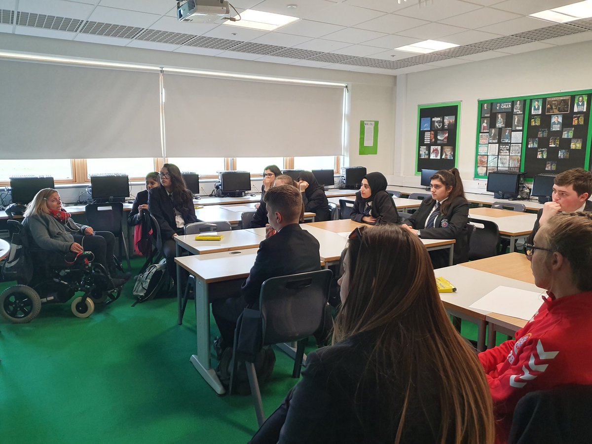 AGSReporters's tweet photo. Following on from the @BBCR1 #InspireMe event this afternoon @AcklamGrange @BBCYoungReport spent time with @josieverg to discuss what makes a good news story and what makes Middlesbrough a great place to live. #AGSPride https://t.co/0IXSogEEm0