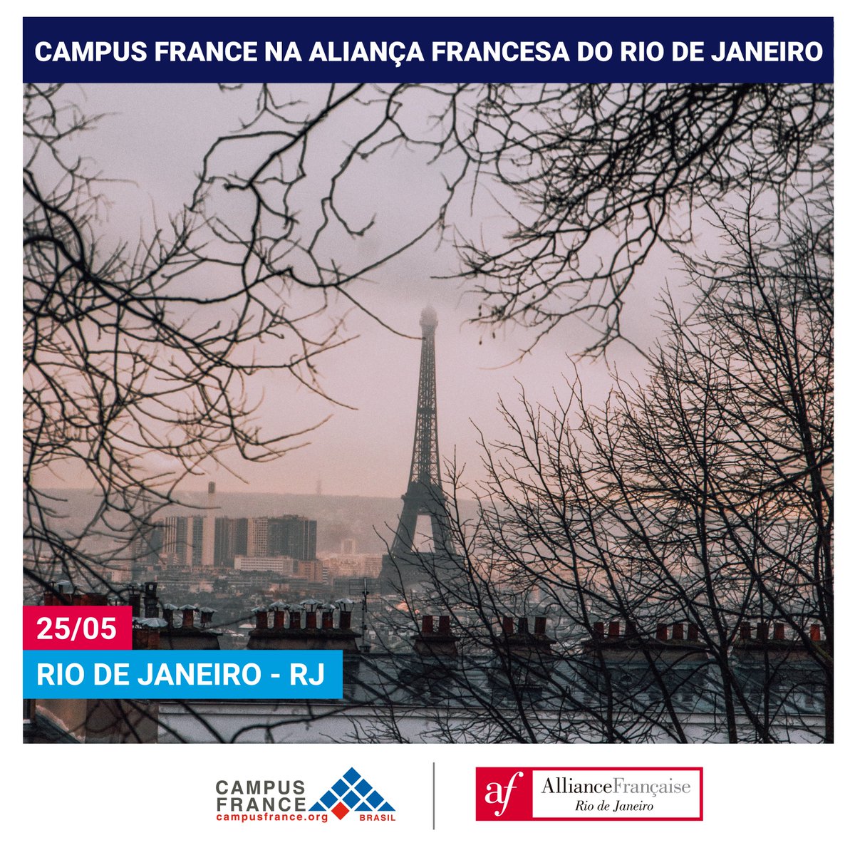campusfrancebr's tweet photo. #BarraDaTijuca, estamos chegando! 😃🇫🇷
Nossa equipe estará na Aliança Francesa Unidade Barra-Downtown para duas palestras, nas quais será possível obter informações sobre candidaturas, visto, bolsas de estudo e muito mais!
Gostou? Confira + informações em: https://t.co/F23FyzYsAf https://t.co/AoYu92SAXz