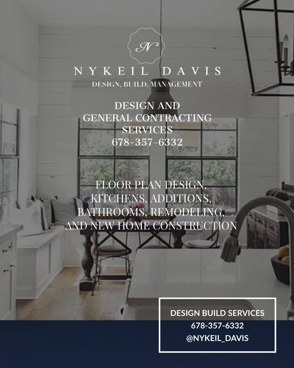 DesignBuildAtl's tweet image. Residential design and build services