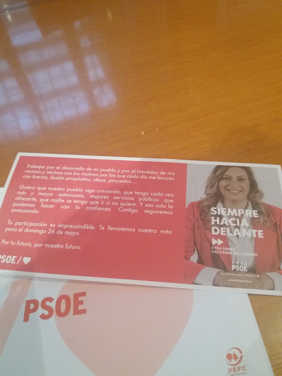 LuisaLlanes5's tweet photo. #HazQuePase #UnNuevoTiempoParaValverde https://t.co/tOaYOZJnpC