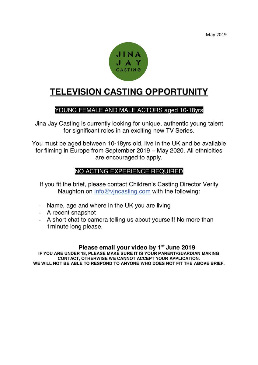 Jina Jay Casting tweet media