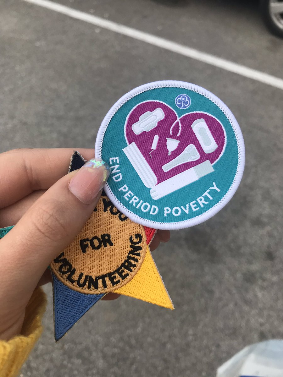 StreetCramps's tweet image. Thank you Truro Girl Guides for my #periodpoverty badge, loved talking to the girls! Amazing initiative to educate young women, so important! ❤️❤️@Girlguiding