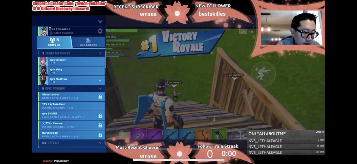 vfamqts's tweet photo. Awesome nvs squad games@this morning. Played 3 games got 2 dubs and a second place finish

nvs_envious is a fortnite mobile clan
Come check us out

@TwitchTVOnline @TwitchRetweetsU @Agile_RTs @TwitchReTweets @BlazedRTs  @Mighty_RTs @ShoutGamers  @TwitchTVGaming @SupStreamers https://t.co/HnNwRNibyE
