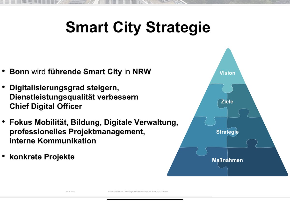 #Bonn wird bis 2025 smartest City in NRW! Wie, das habe ich heute im #Arithmeum vorgestellt.