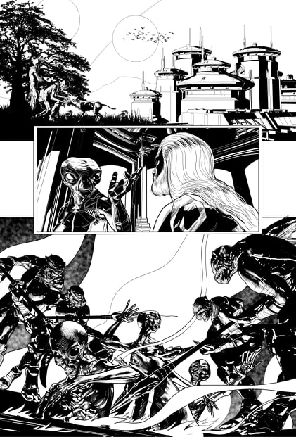 BloodyRedBaron's tweet image. My friends, get ready for OFFWORLDER coming from #Cautionary. #scifi #timetravel #awesomosity