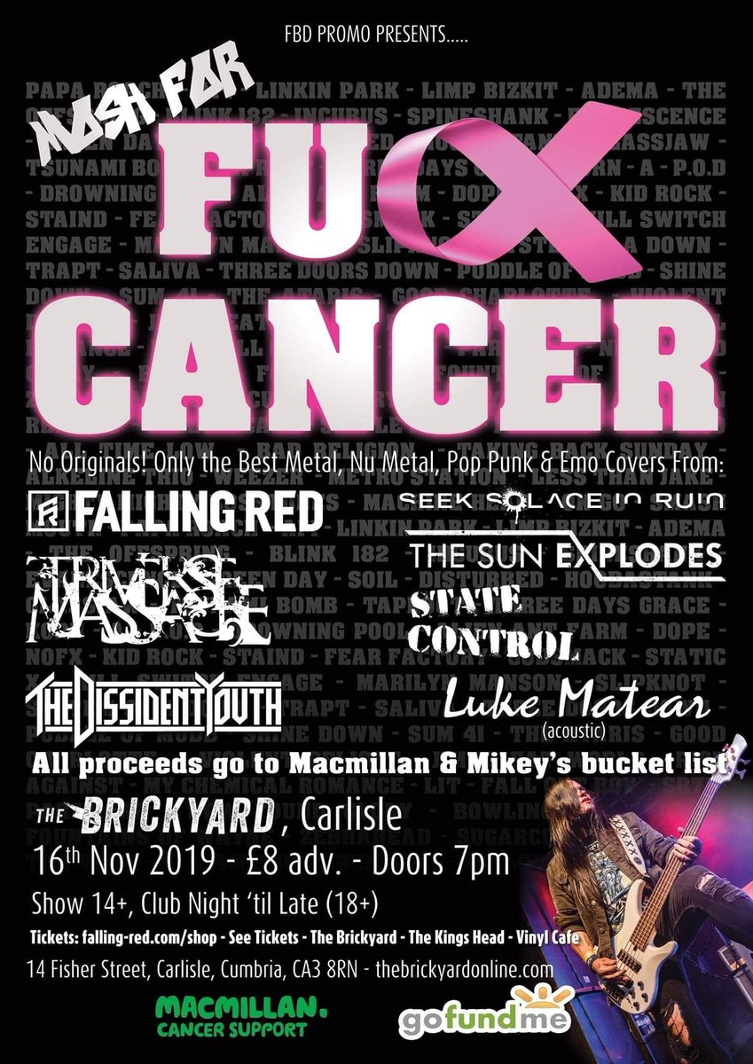 Hometown shenanigans with some friends for a great cause. #fuckcancer