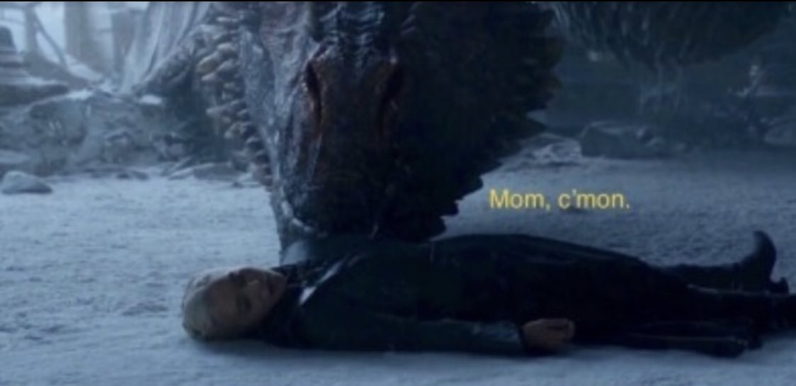 gwlzdys's tweet photo. im not crying, you are😭😭😭 

#GameOfThrones 
#GameOfThonesFinale
#Daenerys https://t.co/2JvcuWZ6Pb