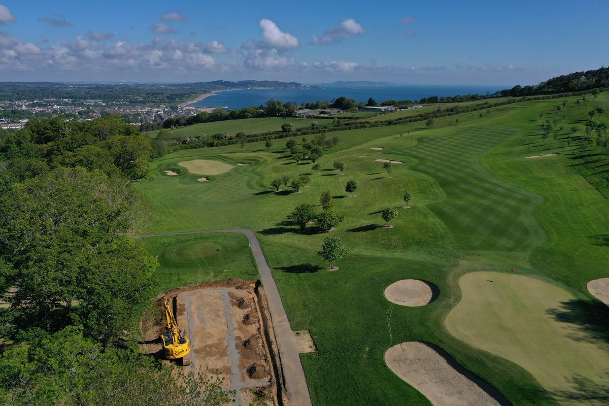 New Project Underway <a href="/BrayGC/">Bray Golf Club</a> Wicklow, pics of scrub being cleared to make way for the new par 3 4th Hole and new Tee Complex on the 13th <a href="/reGOLFdesign/">REGOLF</a>