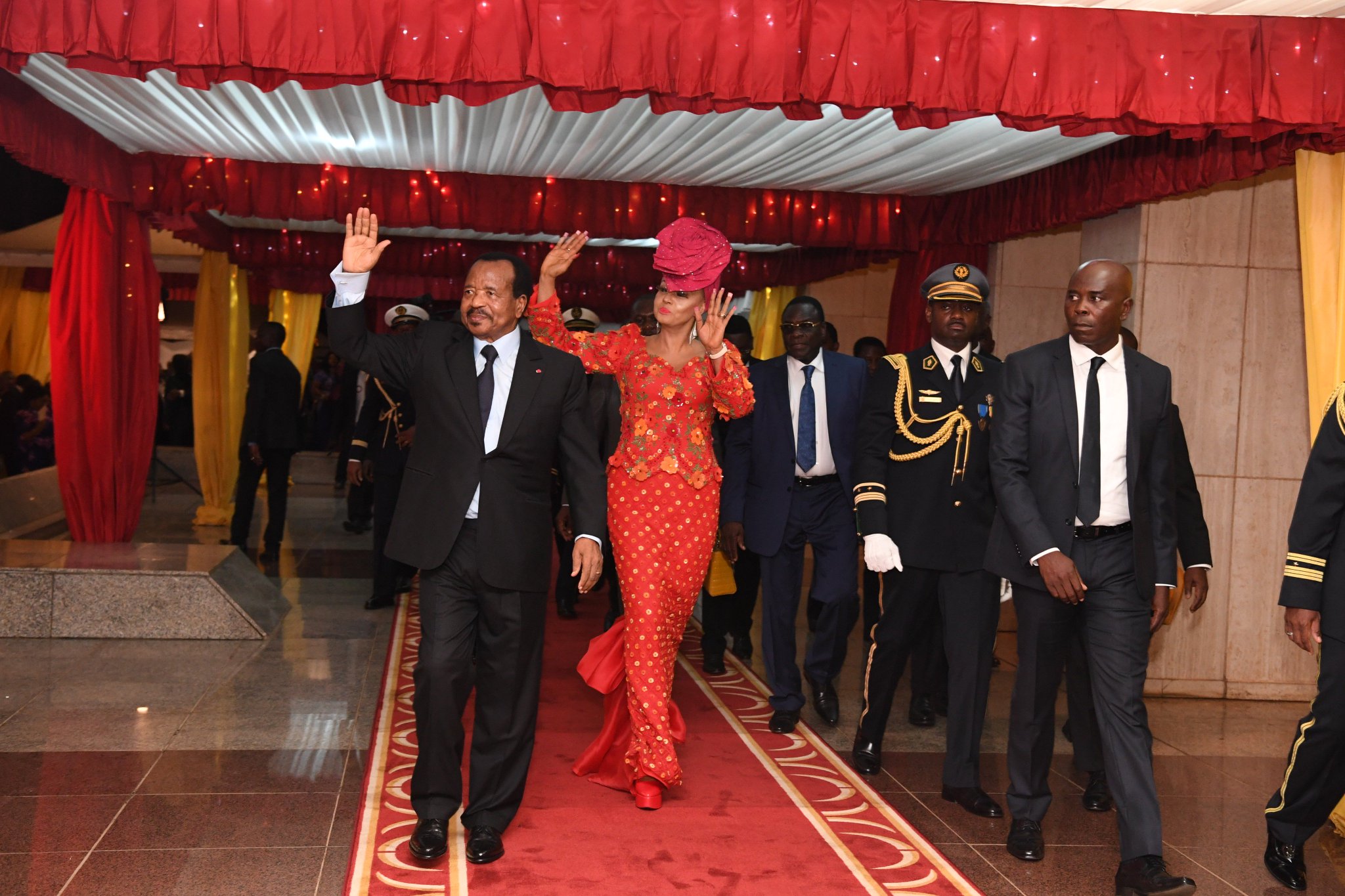 Cabinet Civil Prc State Banquet At The Unity Palace On The Occasion Of The 47th National Day Images De La Reception Offerte Par Le President De La Republique Et Madame Chantal Biya Paulbiya Proudcameroonian Cameroun Cameroon