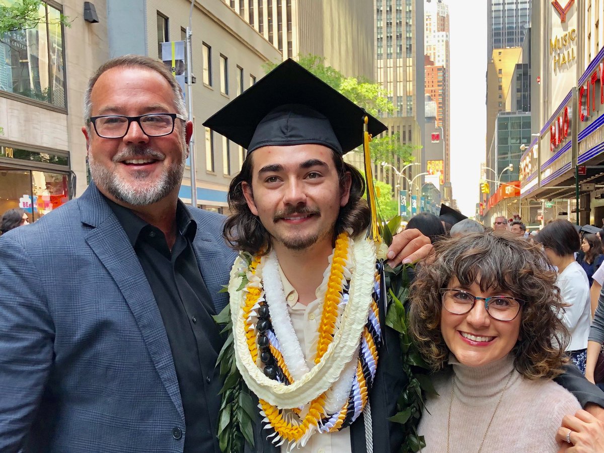 Our first scholarship recipient for wilson educational fund graduated with honors from Pratt today with a degree in industrial design. Bravo Nicholas Smith. We are so proud of your accomplishment