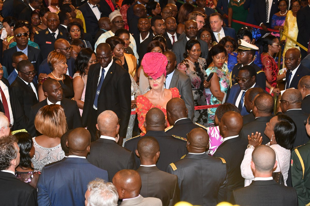 Cabinet Civil Prc State Banquet At The Unity Palace On The Occasion Of The 47th National Day Images De La Reception Offerte Par Le President De La Republique Et