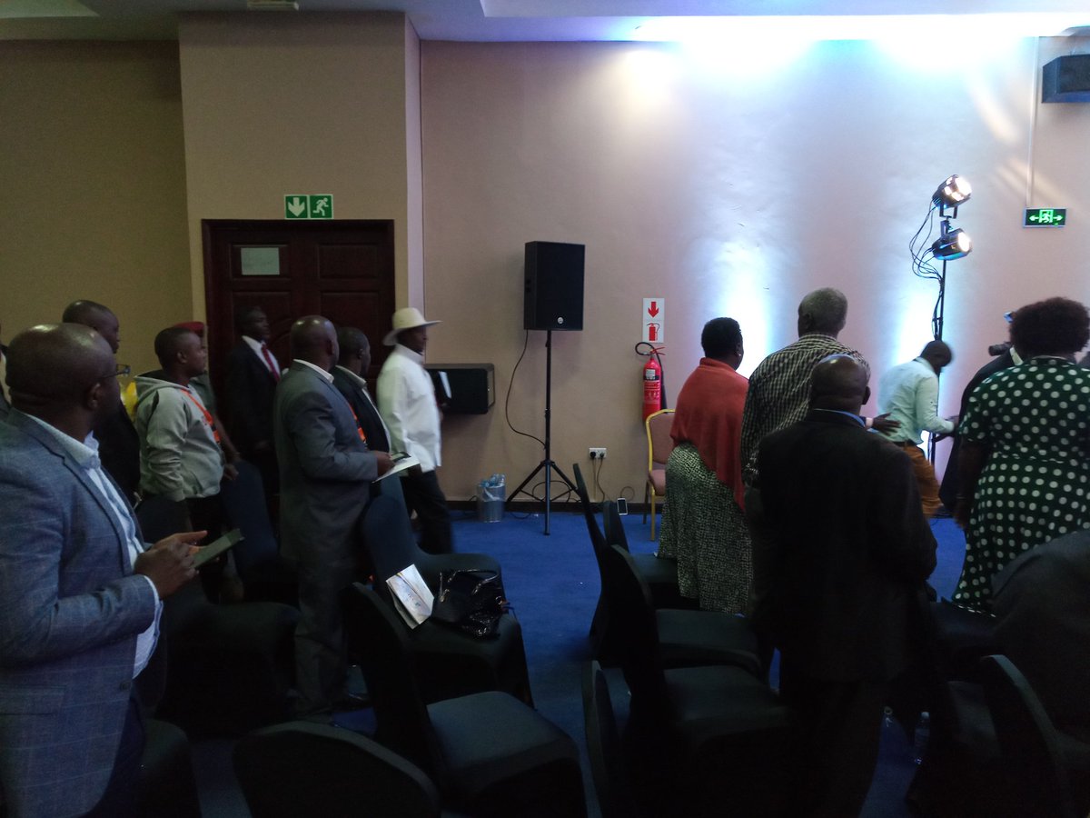 joekizza's tweet photo. Back from the closed-door meeting.

#IPODSummit #IPOD #VisionUpdates #UgandaToday https://t.co/6QcPLtSETW
