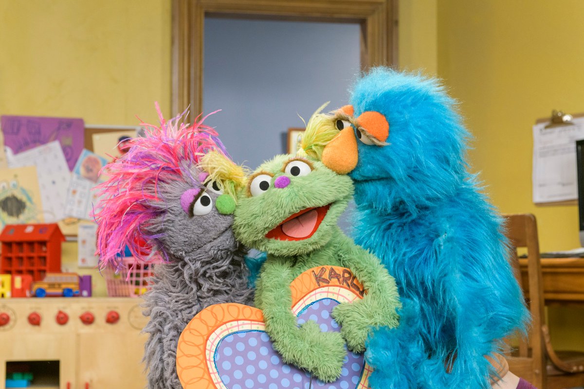 In an effort to support foster children and families, Sesame Street today introduced Karli and her "for-now" parents, Dalia and Clem. For Karli, it is important to know that she belongs, is important, and is loved! More info:
• bit.ly/2JRyl2J
• adoptpakids.org