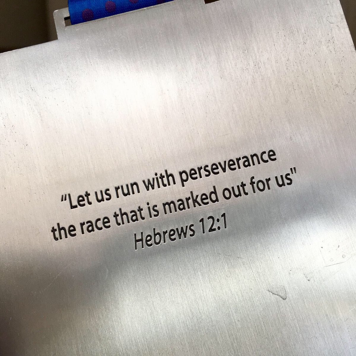 sherunsbyfaith's tweet photo. Happy #MedalMonday! ๐
Each year I return to the @FARGO_MARATHON, the medals keep getting bigger!
I love that their medals continue to hold fast to the truth: โLet us run with perseverance the race marked out for us,โ Hebrews 12:1
#bibchat #bibravepro #mwpro #fargomarathon https://t.co/UQNJplZUnG