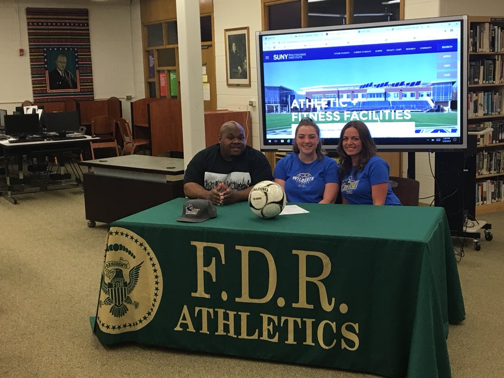 Congratulations to Alana Cathcart who will be continuing her academic and soccer playing career at SUNY Poly.