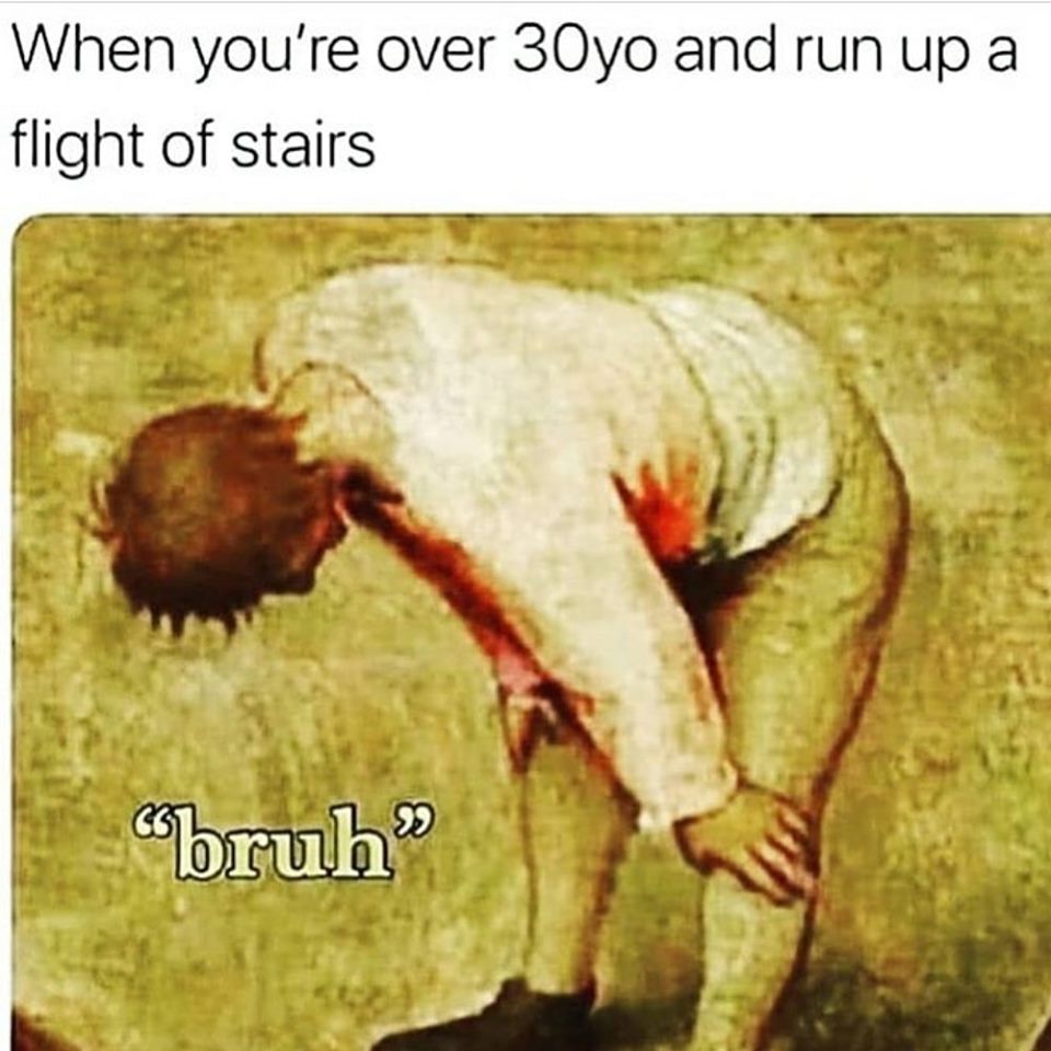 Mix969HSV's tweet photo. So you aren't supposed to feel this way BEFORE 30? https://t.co/msww2J43gA