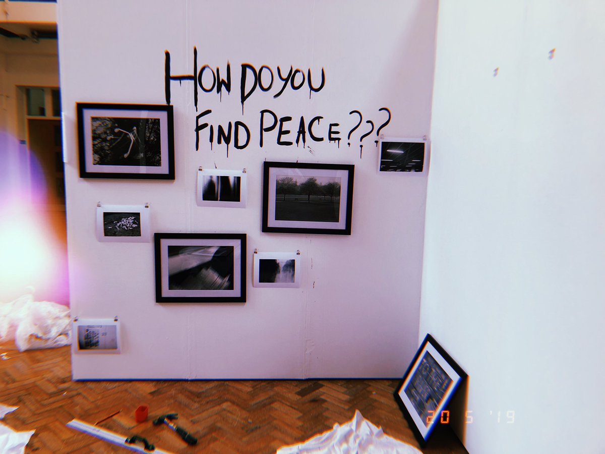 LMPhotography96's tweet photo. Hanging day #1 The layout for my contribution to the #UNFOLD exhibition is coming along nicely, check out the final piece on June 6th 🖤🖤🖤 https://t.co/eE8wZkBXcD