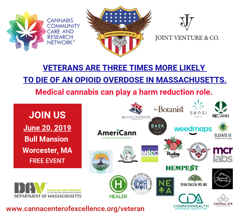 ACANINFO's tweet photo. #DYK: that #veterans are 3x more likely to die of an #opioid overdose in MA? Join us @ our #Cannabis Advancement Series where we'll discuss the use of cannabis as a harm reduction strategy w/ our friends @twenty2many
@C3ResearchNet + @jointvco: https://t.co/oaYw15oOzD
 
$ACAN https://t.co/vCoBlIbhkO