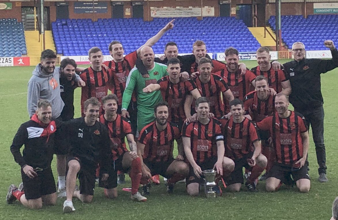 PoyntonFC's tweet photo. Champions of Stockport (&amp; district 😀) 🏆 https://t.co/YJFSitchfe