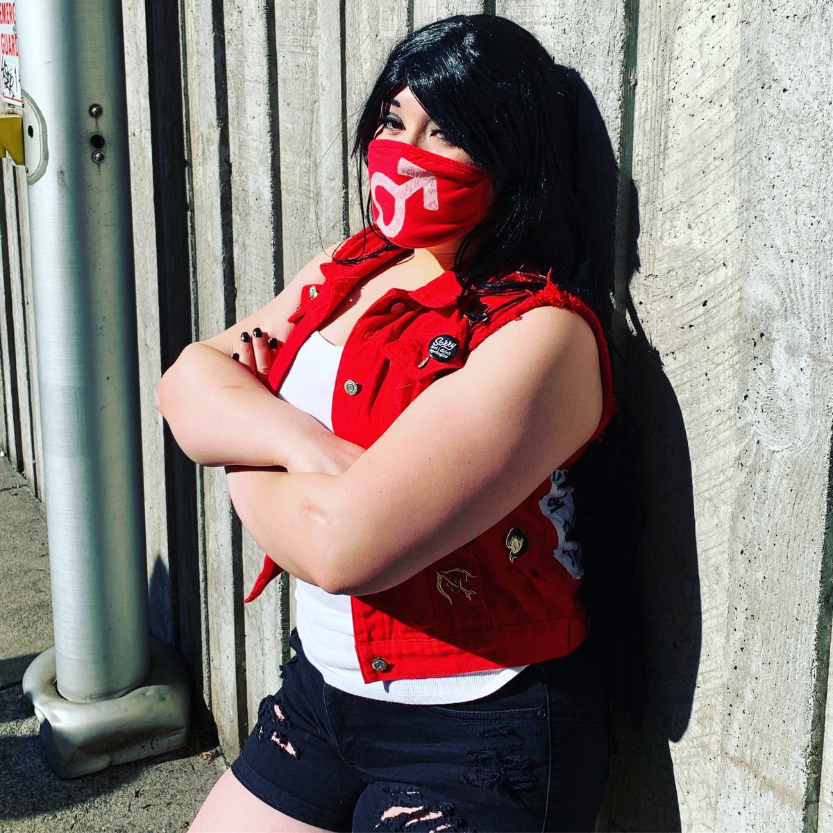 LaniFCosplay's tweet photo. “Sorry to disappoint, but if you’re looking for a damsel to save, you came to the wrong part of Seattle!” Happy Moonie Monday everyone! @SakuraCon 🖤❤️🔥❤️🖤#sailormars #sailormarscosplay #punksailormars #sailormoon #sailormooncrystal #innersailorscouts #cosplay #sakuracon2019 https://t.co/4AWAuJeRMp