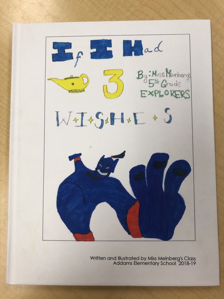 AnnieMeinberg's tweet photo. Our @Scholastic student treasures book came in today! We are published authors π€ Woohoo! #5thGradeExplorers #AddamsLearners https://t.co/EB2nvBtMOK