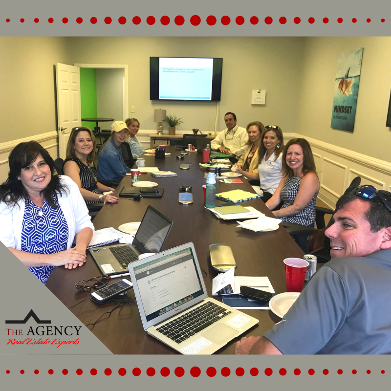 TheAgencyLex's tweet photo. We had a great team training at The Agency! Thanks to Aaron for teaching our agents about legal issues in real estate and important steps to take to protect our clients! 
Are you looking to buy, sell, or invest in Central KY? Contact your local real estate experts at The Agency! https://t.co/RPHuqzT2Mq