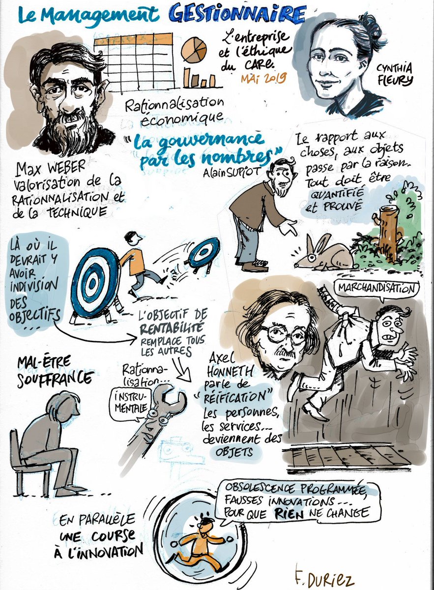 Les quinze premières minutes de l'intervention de @CynthiaFleury  consacrée à "l'entreprise et l'éthique du care" (1/2). Un tableau décapant du management gestionnaire.
<a href="/chaire_te/">Chaire Théorie de l'Entreprise</a> <a href="/MINES_ParisTech/">M</a> <a href="/fondation_mines/">Fondation Mines Paris</a>