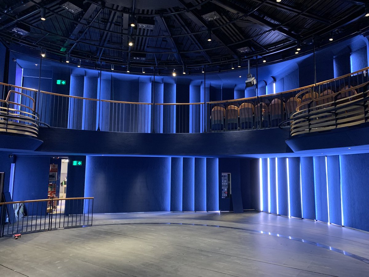 Every site visit reveals new wonders - we are so nearly there!! Boulevard, here we come 🎭 @boulevardsoho #auditorium #theatre #revolve