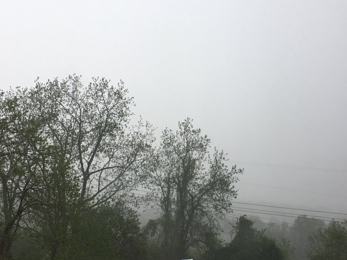 Raining in the evening....